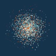 Coast Supernova Star Cluster Circle Pattern