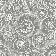 White Lace Seamless Pattern N6