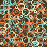 LeMans Geometric Circle Background Pattern
