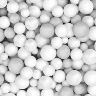 Abstract vector background with various balls Spheric pattern