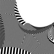 abstract black and white stripe shape background N6