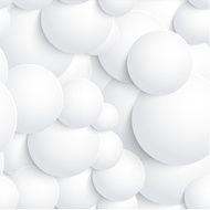 paper bubbles seamless pattern