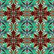 Mandala Decorative hand drawn lace pattern N2