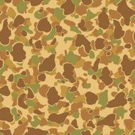 Vintage Style Camouflage Pattern - Seamless Tile