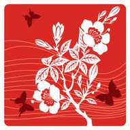 Vector floral background N46