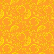 Seamless fruit pattern N5