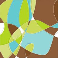 Retro swirl background N3