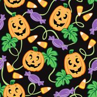 Seamless Halloween pattern N10