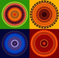 Colorful Mandala Designs