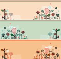 Floral Pattern N682