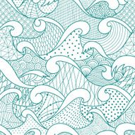 Sea seamless pattern N21