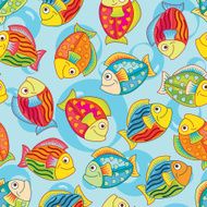 bright joyful fishes