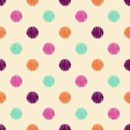 seamless circle dots pattern N8