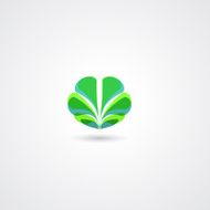 floral icon pattern with gray background N2