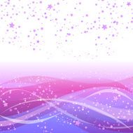 Background Star sea Purple