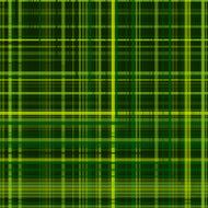 Forest Line Grid Art Pattern