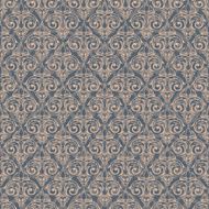 Vector seamless baroque damask luxury background N5