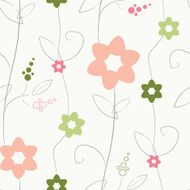 Seamless Stylish Wallpaper Pattern