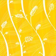 Seamless wheat background