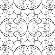 vector seamless floral geometric arabesque pattern