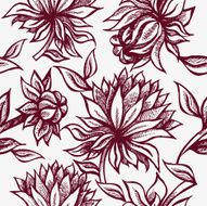 Seamless Floral Pattern N1095
