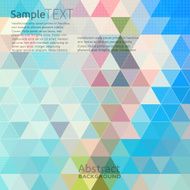 Multicolored mosaic background N15