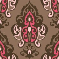 Damask vector seamless N2
