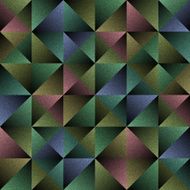Seamless geometric triangle design on glitter