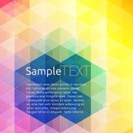 Multicolored mosaic background N16