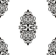 Vector Seamless Baroque Pattern
