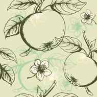 apple seamless pattern