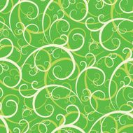 Seamless Swirly Wallpaper Pattern