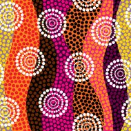 Circles pattern in indian style