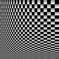 Checkerboard pattern Abstract Design black and white square