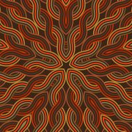 celtic knot pattern card mandala amulet