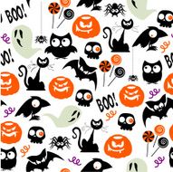 Halloween Party Repeat Pattern