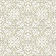 Snowflake Lace Seamless Pattern