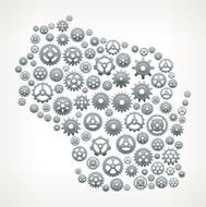 Wisconsin Metallic Gears and Pinions Pattern