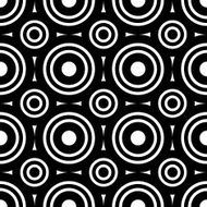 Seamless geometric black and white stripes background simple
