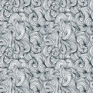 Curly lines seamless pattern