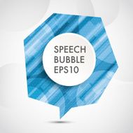 abstract Speech bubble background eps10