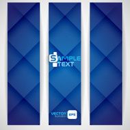 Blue Square Abstract Background