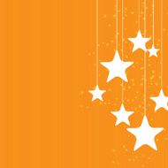 Abstract Christmas Star Background Vector Illustration