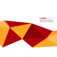 Abstract background with triangles and polygonal shapes