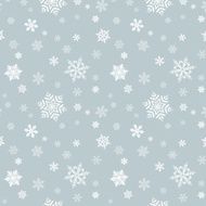 Snowflake seamless pattern N4