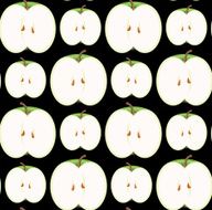 Seamless Apple Wallpaper Pattern