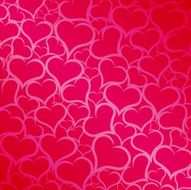 Pink hearts Background N2