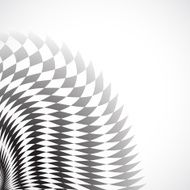 abstract black and white check shape background