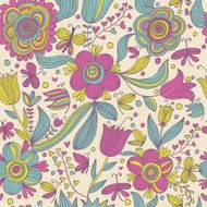 Seamless Floral Pattern N1099