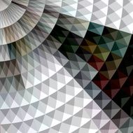 abstract color round pattern background N6